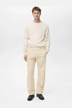 MANGO Regular-Fit-Hose aus Baumwolle mit Kordelzug - Herren - 44