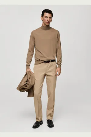 MANGO Regular Fit-Baumwollhose - Herren - 48