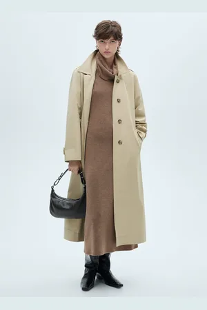 MANGO Strickkleid mit Rollkragen - Damen - XXS