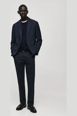 MANGO Slim-Fit-Blazer aus Wollgemisch - Herren - 56