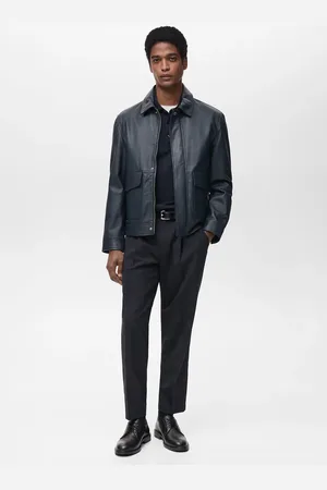 MANGO Slim-Fit-Bundfaltenhose aus Cool Wool - Herren - 42