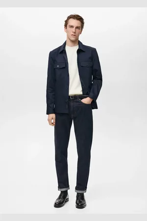 MANGO Tapered-Fit-Selvedge-Jeans - Herren - 38