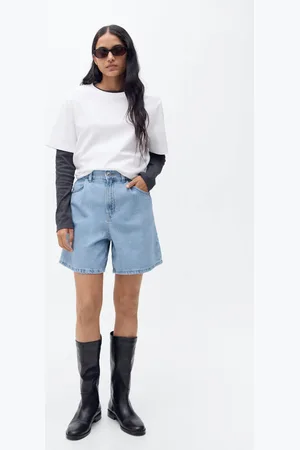 MANGO Gerade Shorts mit Abnäher-Details - Damen - 32