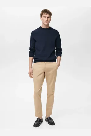 MANGO Tapered-Chinohose Prato in Cropped-Länge - Herren - 40