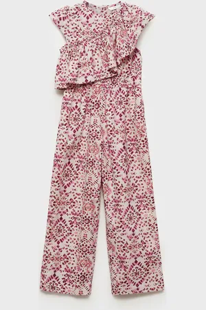 MANGO Overall mit Rüschendetails - Kinder - 10