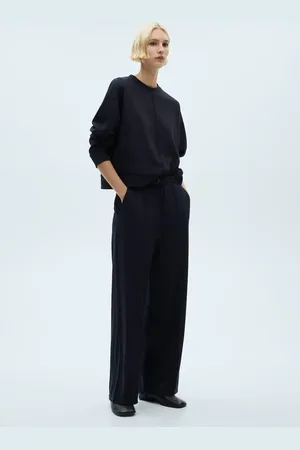MANGO Wideleg-Jogger-Pants - Damen - XS