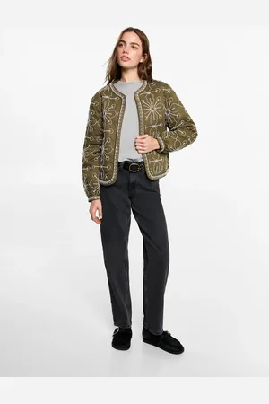 MANGO Gerade Jeans mit geflochtenen Schlaufen - Mädchen - XL
