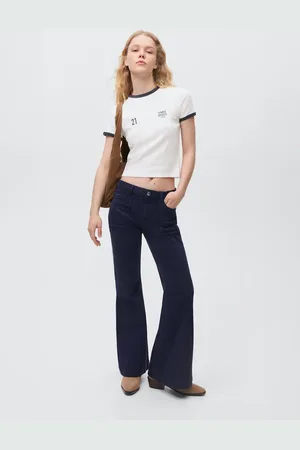 MANGO Flared-Jeans - Mädchen - S