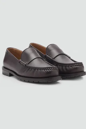 MANGO Mokassin aus Leder - Herren - 44