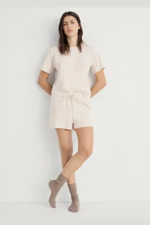 MANGO Zweiteiliger kurzer Pyjama aus Baumwolle - Damen - XS
