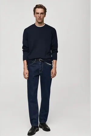 MANGO Langarmshirt regular fit - Herren - XS