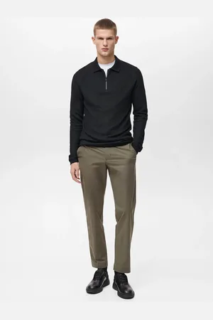 MANGO Slim Fit-Hose aus Comfort-Stretch-Gewebe mit Kordel - Herren - 44