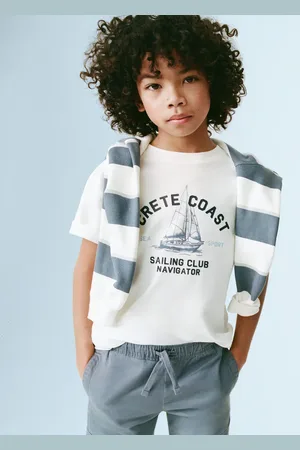 MANGO Bedrucktes Baumwoll-T-Shirt - Kinder - 5-6 Jahre