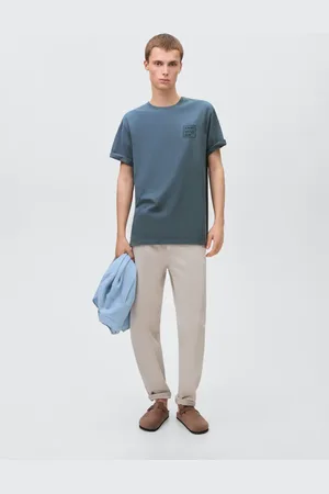 MANGO Bedrucktes Baumwoll-T-Shirt - Junge - XL