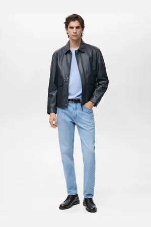 MANGO Tapered-Fit-Selvedge-Jeans - Herren - 36