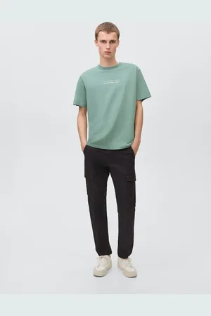 MANGO T-Shirt mit Schriftzug - Junge - XS