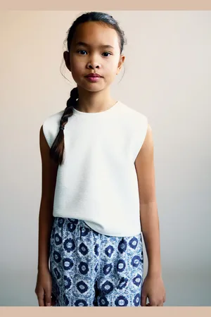 MANGO Strukturiertes Baumwoll-Shirt - Kinder - 13-14 Jahre