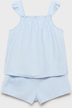MANGO Pack Kurzer Baumwoll-Pyjama - Kinder - 11-12 Jahre