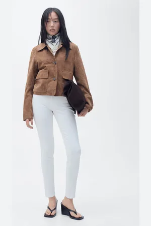 MANGO Skinny-Jeans mit mit mittlerer Bundhöhe - Damen - 38