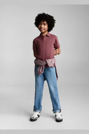 MANGO Kurzarm-Poloshirt aus Baumwolle - Kinder - 13-14 Jahre