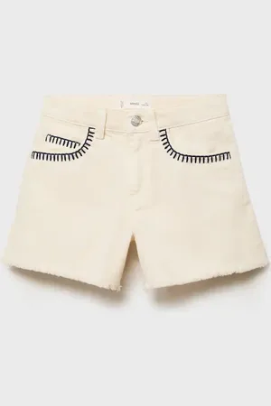 MANGO Shorts mit Stickdetail - Kinder - 12