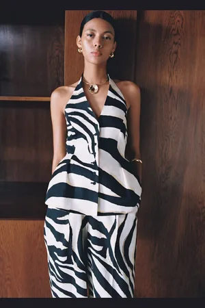 MANGO Steifer Halsreif mit kreisförmigem Design - Damen - Einheitsgröße