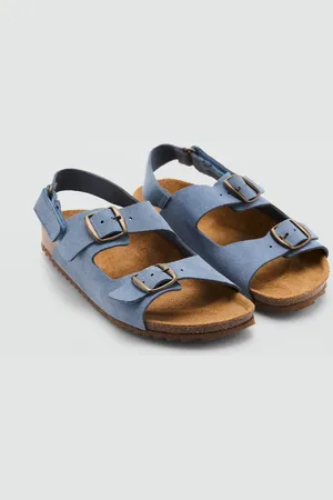 MANGO Ledersandalen mit Schnallen - Kinder - 36