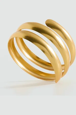 MANGO Armreif in Spiral-Optik - Mädchen - Einheitsgröße