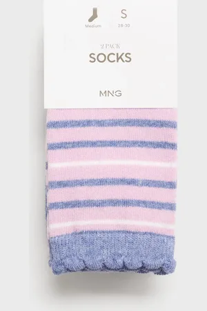 MANGO Zweierpack Socken im Muster-Mix - Kinder - S