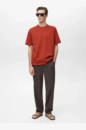 MANGO T-Shirt heavy weight relaxed fit - Herren - S