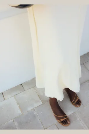 MANGO Riemensandale mit Absatz - Damen - 42