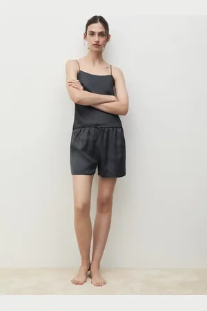 MANGO Satiniertes Trägertop - Damen - S