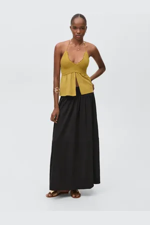 MANGO Langer Volantrock - Mädchen - XL