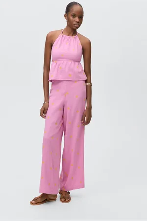 MANGO Bestickte Culotte-Hose - Mädchen - XS