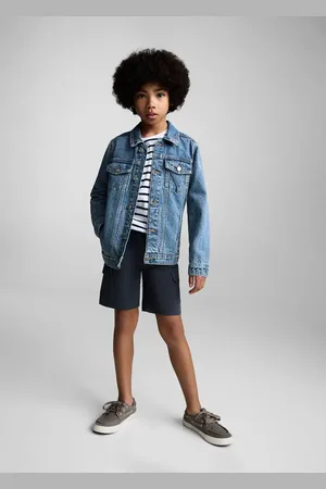 MANGO Jeansjacke - Kinder - 12