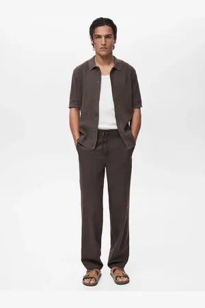 MANGO Gerade Hose aus Viskose - Herren - 40