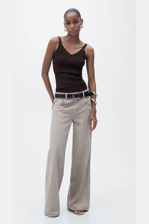 MANGO Strick-Top mit V-Ausschnitt - Damen - 3XL
