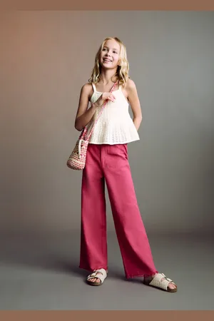 MANGO Culottes aus Leinen - Kinder - 8