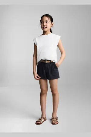 MANGO Gerade Jeans-Shorts - Kinder - 11