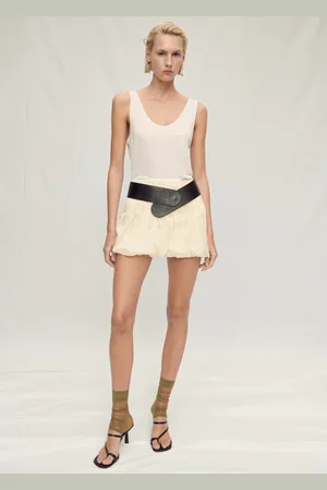 MANGO Lyocell-Top mit weitem Ausschnitt - Damen - M