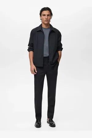 MANGO Slim Fit-Hose aus Schurwolle - Herren - 44