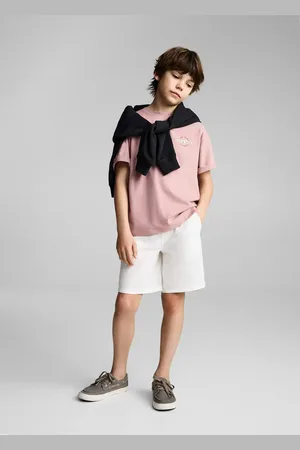 MANGO Kurzärmliges T-Shirt mit Schriftzug - Kinder - 7-8 Jahre