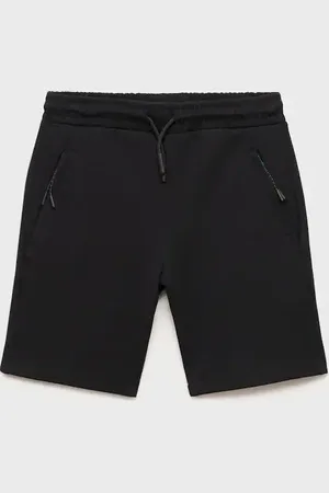 MANGO Baumwoll-Bermudashorts mit Kordelzug - Kinder - 9-10 Jahre