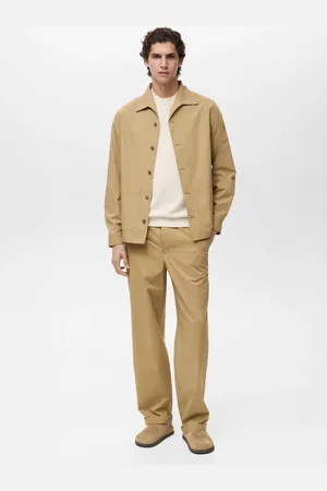 MANGO Gerade Hose aus 100 % Baumwolle - Herren - 46