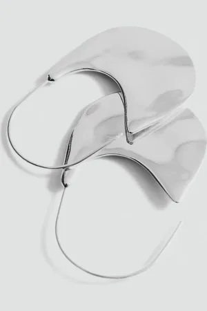 MANGO Ovale Design-Ohrringe - Damen - Einheitsgröße