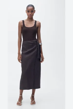 MANGO Geripptes Grobstrick-Top - Damen - L
