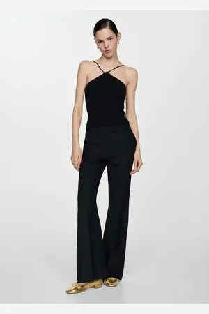MANGO Strick-Top aus metallisiertem Garn - Damen - XL
