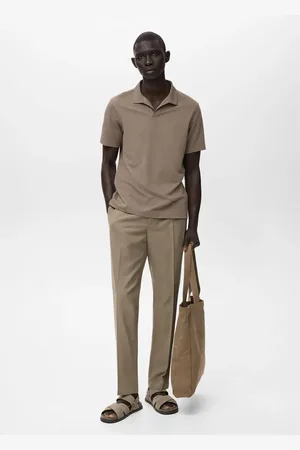 MANGO Tapered Crop-Baumwollhose - Herren - 38