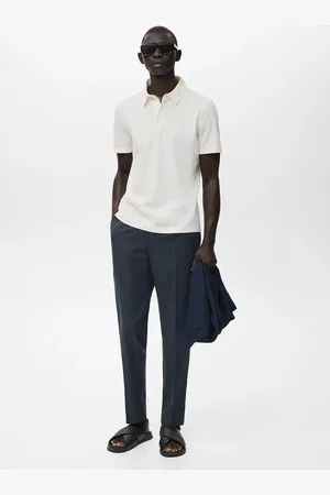 MANGO Tapered Crop-Baumwollhose - Herren - 46