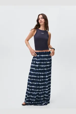 MANGO Langer Tie-Dye-Rock - Mädchen - M